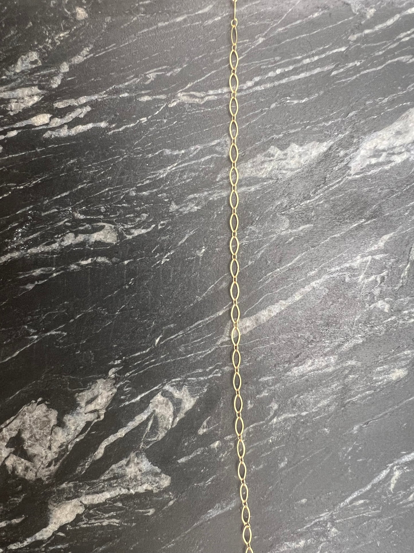 Gold-Filled Oval Link Anklet